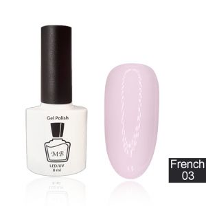 Гель-лак MB Fr-03 кремово-розовый French Collection, эмаль 8мл ― My Beauty