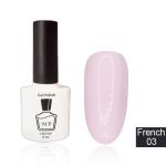 Гель-лак MB Fr-03 кремово-розовый French Collection, эмаль 8мл