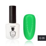 Гель-лак MB G-05 светлый зеленый Green Collection, эмаль 8 мл