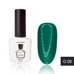 Гель-лак MB G-08 изумрудный зеленый Green Collection, эмаль 8 мл