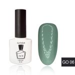 Гель-лак MB GO-06 приглушенный зеленый, полынь Green Olive Collection, эмаль 8 мл