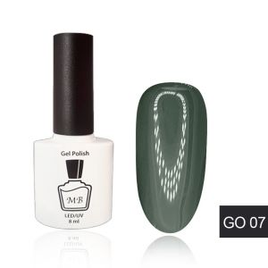 Гель-лак MB GO-07 серая олива Green Olive Collection, эмаль 8 мл ― My Beauty