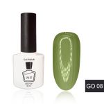 Гель-лак MB GO-08 оливковый зеленый Green Olive Collection, эмаль 8 мл