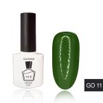 Гель-лак MB GO-11 очень тёмная олива Green Olive Collection, эмаль 8 мл мл