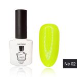 Гель-лак MB Ne-02 желтый неоновый Neon Collection, 8 мл