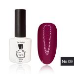 Гель-лак MB Ne-09 темно-малиновый неоновый Neon Collection, 8 мл
