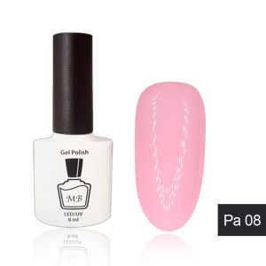 Гель-лак MB Pa-08 светлый розово-бежевый Pastel Collection, эмаль 8 мл ― My Beauty