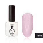 Гель-лак MB Pi-01 приглушенный натуральный розовый Pink Collection, эмаль 8 мл