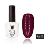 Гель-лак MB Re-06 приглушенная марсала RED Collection, эмаль 8 мл