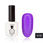 Гель-лак MB Vi-02 сиреневый Violet Collection, эмаль 8 мл