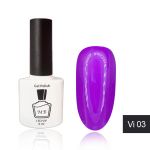 Гель-лак MB Vi-03 яркий фиолетовый Violet Collection, эмаль 8 мл