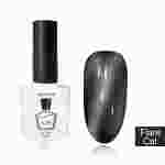 Гель-лак Flare Cat Eye MB серый c шиммером, магнитный  8мл
