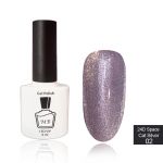 24D Cat Eye MB Space Cat Silver 02, пастельно-сиреневая хрустальная кошка, магнитный  8мл