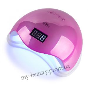 Лампа SUN 5 зеркальная 48W розовая ― My Beauty