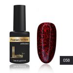 Lumina Lux №058, бордовый с красными блестками