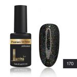 Lumina Lux №170, графитовый с голографическим глиттером