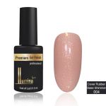 Lumina Lux Cover Rubber Base Shimmer №004, бежевая с серебряным шиммером