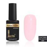 Lumina Lux Cover Rubber Base Shimmer №005, нежно-розовая с серебряным шиммером