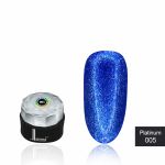 Lumina Lux Platinum №005, синий с зеркальным эффектом